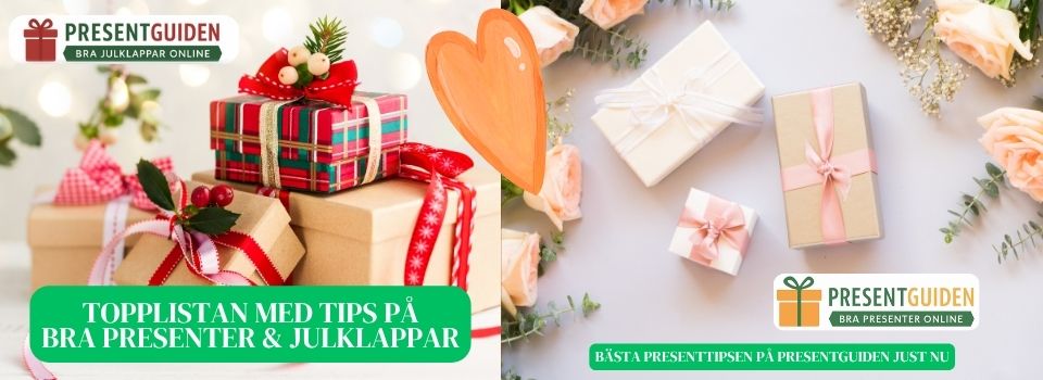 Topplista presenter och julklappar – Extra bra tips på saker att ge bort Topplista presenter och julklappar - Extra bra tips på saker att ge bort