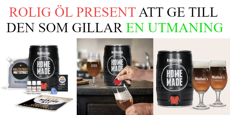 fin öl att ge bort som födelsedagspresent eller julklapp tips
