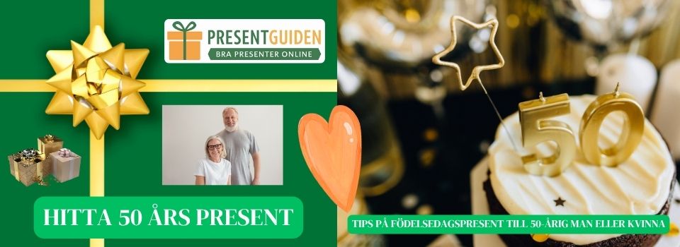 50 års present – Tips på födelsedagspresent till 50 årig man eller kvinna 50 års present - Tips på födelsedagspresent till 50 årig man eller kvinna