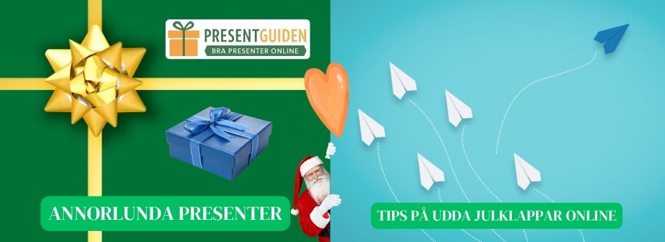 Annorlunda presenter - Tips på udda julklappar