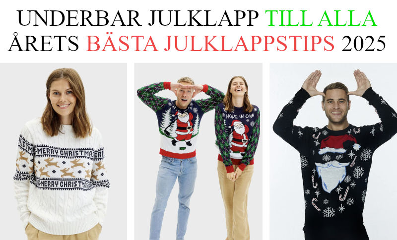 Bästa julklapp 2025 - Julklappstips