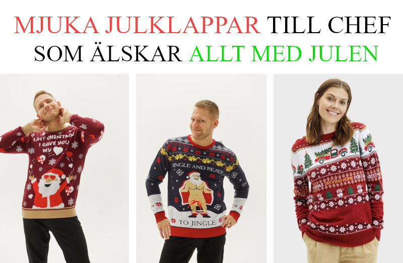 Bästa julklapp till chef - Julklappstips jultröja
