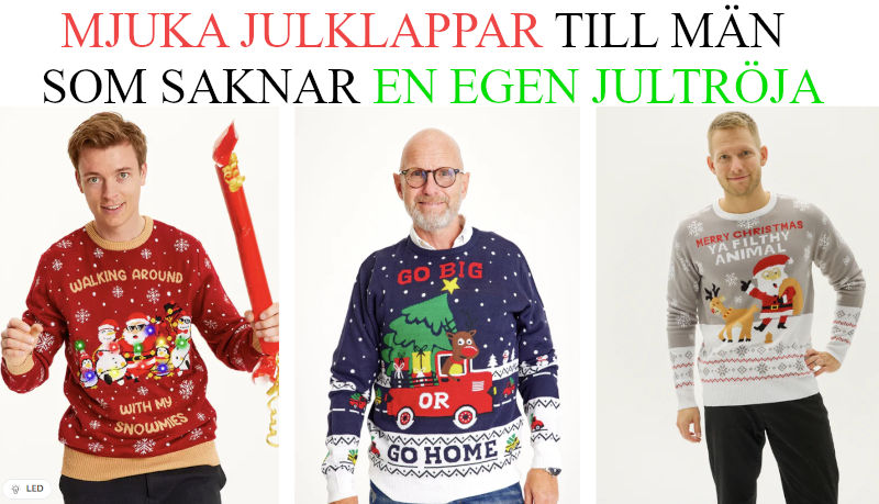 Bästa julklapp till män - Julklappstips