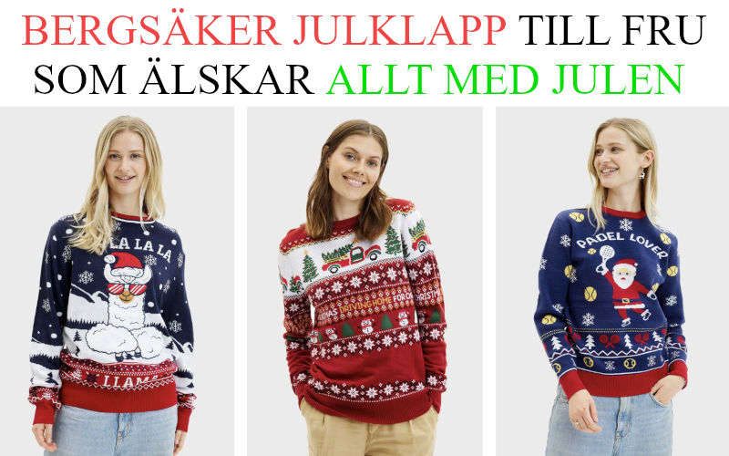 Julklapp fru - Julklappstips som hon kommer att älska