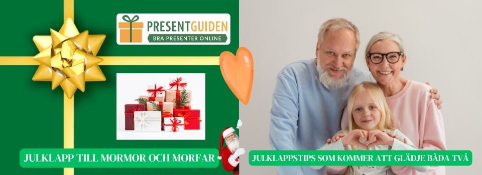 Julklapp till mormor och morfar Julklapp till mormor och morfar