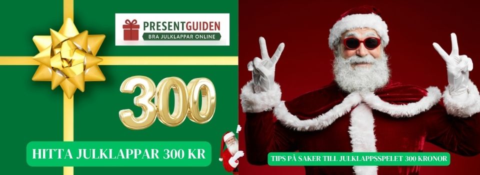 Julklappsspelet 300 kr – Hitta julklappar tips 300 kronor Julklappsspelet 300 kr - Hitta julklappar tips 300 kronor