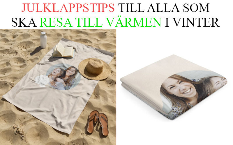 Julklappstips 2025 till den som ska resa till värmen