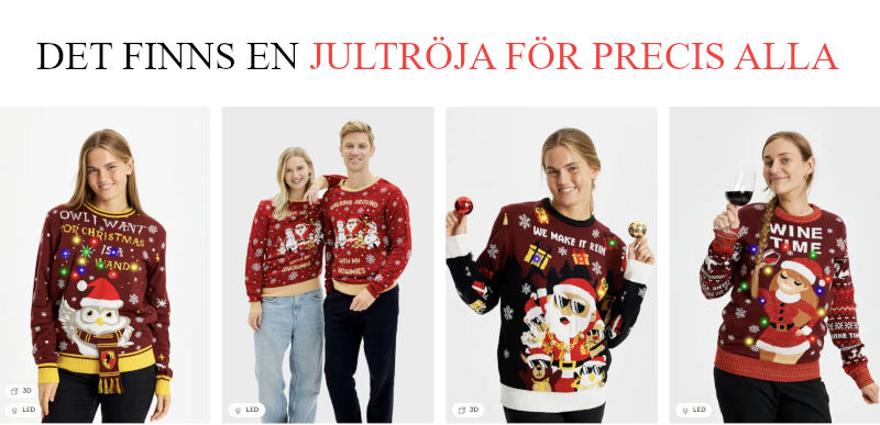 Jultröja tips jultröjans dag