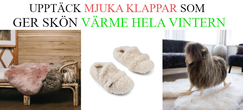 MJUKA KLAPPAR - JULKLAPPSTIPS FÅRSKINN