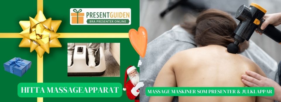 Massageapparat – Hitta massage maskiner som presenter och julklappar Massageapparat - Hitta massage maskiner som presenter och julklappar