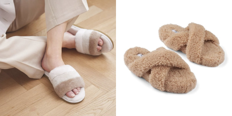 Mjuk födelsedagspresent till mamma - Tips på fårskinnstofflor