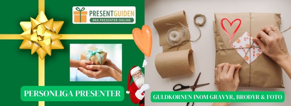 Personliga presenter – Hitta tips på julklapp med gravyr brodyr och foto Personliga presenter - Hitta tips på julklapp med gravyr brodyr och foto