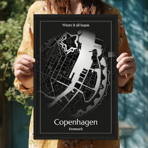 Personliga presenter - Kartposter