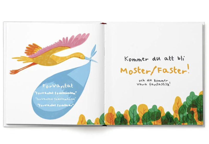 Present för att avslöja graviditet