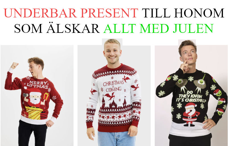 Present till honom - Julklapp till män som älskar julen