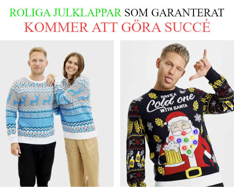 Roliga julklappar - Julklappstips som passar alla