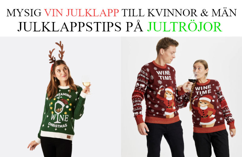 Vin julklapp - Julklappstips jultröja