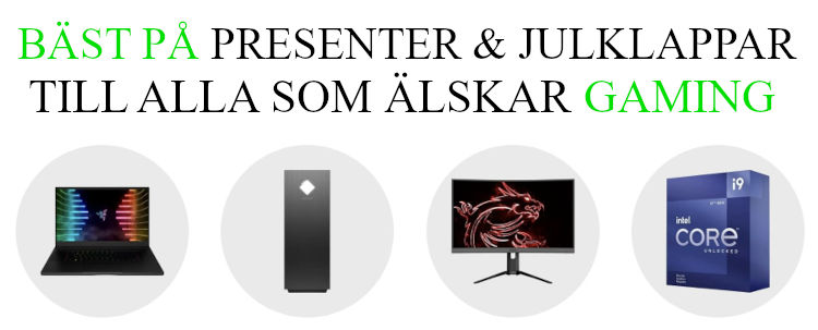 Bäst på presenter till gamer