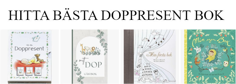 Bästa doppresent bok - Tips på böcker till dopet