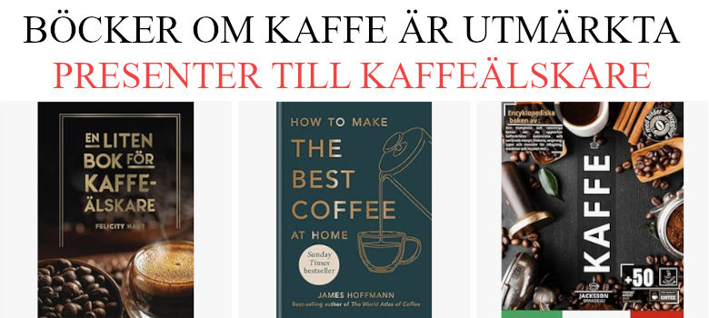 Bästa present till kaffeälskare - Böcker om kaffe
