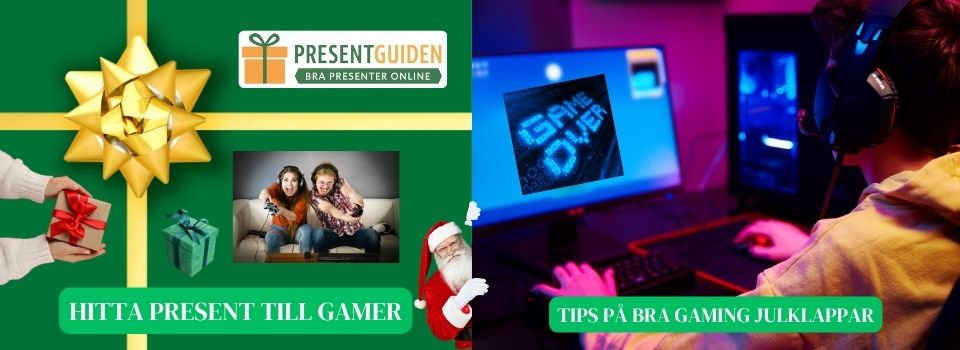 Gaming present – Julklappar till gamer Gaming present - Julklappar till gamer