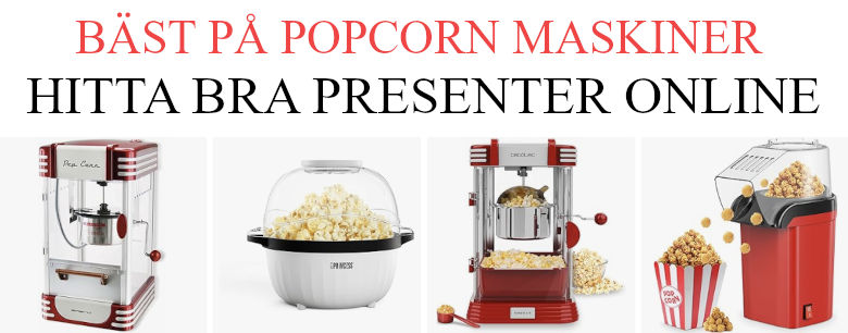 bäst i test popcornmaskin
