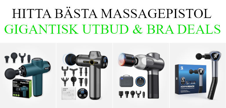 hitta bästa massagepistol present och julklapp tips