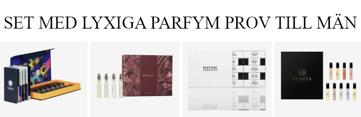 Presentbox för män - Parfym prov
