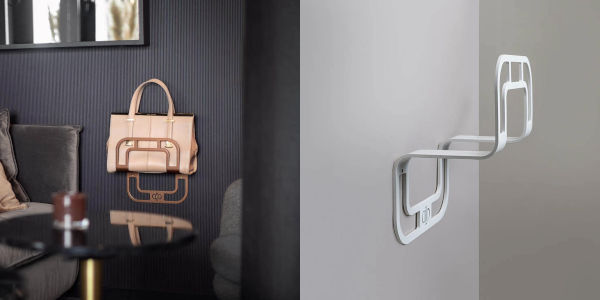 Väskhållare - Present till kvinna som älskar märkesväskor