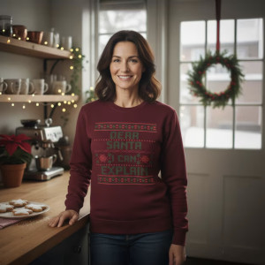 Egen jultröja med julmotiv och personlig text - Julklappstips