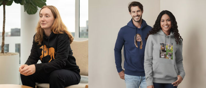 Hoodie foto - Personliga julklappar