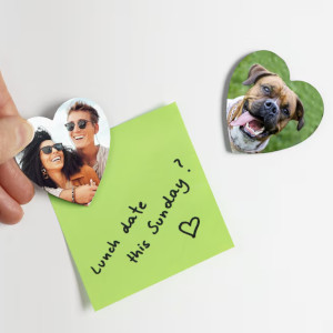 Jag älskar dig present - fotmagnet