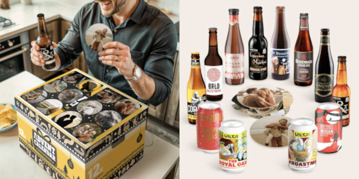 Ölkalender - Komplett adventskalender med öl och personliga foton