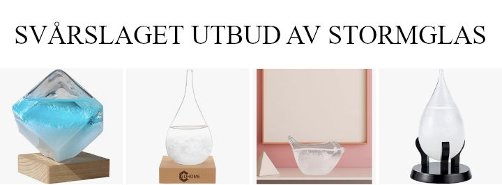 stormglas - Handla vädervarnare på nätet